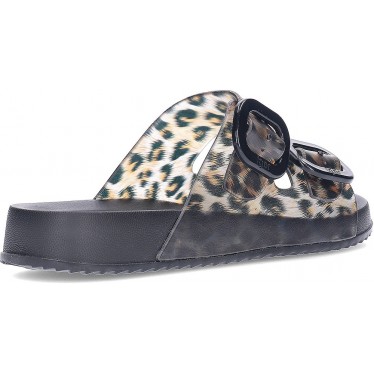 IGOR Damen Havana Gloss Leo Sandale S10336 NEGRO