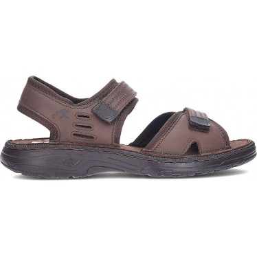FLUCHOS Azores F2197 Ledersandalen MARRON_NEGRO