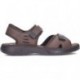 FLUCHOS Azores F2197 Ledersandalen MARRON_NEGRO
