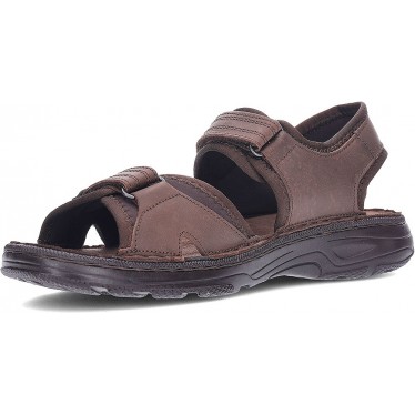 FLUCHOS Azores F2197 Ledersandalen MARRON_NEGRO