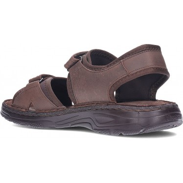 FLUCHOS Azores F2197 Ledersandalen MARRON_NEGRO