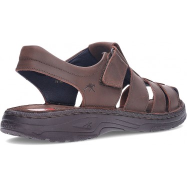 FLUCHOS Azores F2198 Herrensandalen MARRON