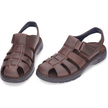 FLUCHOS Azores F2198 Herrensandalen MARRON
