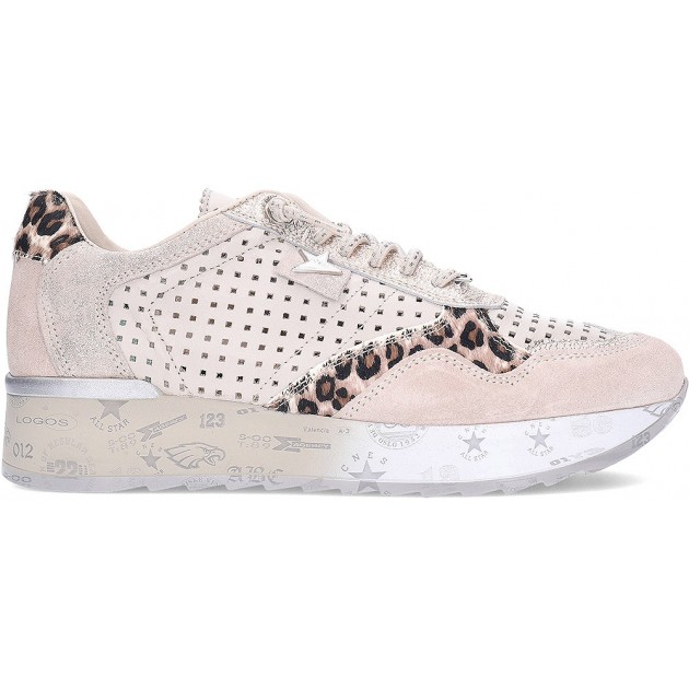 CETTI C-848SRAXL Damen-Sneaker LEO_IVORY CETTI C-848SRAXL Damen-Sneaker LEO_IVORY