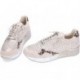 CETTI C-848SRAXL Damen-Sneaker LEO_IVORY
