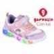 Garvalin 252828 Halo Leuchtsportschuh für Mädchen BLANCO_LILA_D661