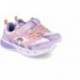 Garvalin 252828 Halo Leuchtsportschuh für Mädchen BLANCO_LILA_D661