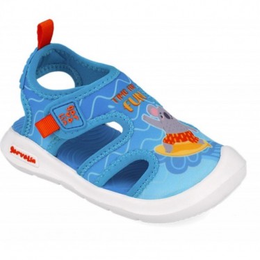 Garvalin 252846 Strandsandalen mit Wellenmuster für Jungen AZUL_A008