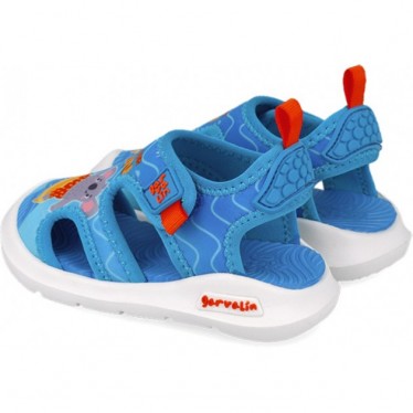 Garvalin 252846 Strandsandalen mit Wellenmuster für Jungen AZUL_A008