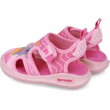 Garvalin 252846 Strandsandalen mit Wellenmuster für Mädchen ROSA_B032