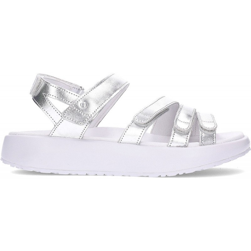 MERIDA W JUWELEN-SANDALEN SILVER