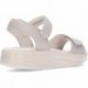 JOYA FLORES Damensandalen LIGHT_BEIGE