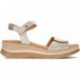 PAULA URBAN BOGOTA SANDALEN 24-634 PLATINO