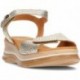PAULA URBAN BOGOTA SANDALEN 24-634 PLATINO