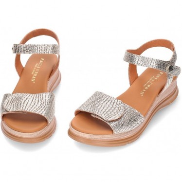PAULA URBAN BOGOTA SANDALEN 24-634 PLATINO2