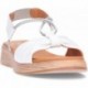 Sandale PAULA URBAN Sunset 30-718 BLANCO_PLATA