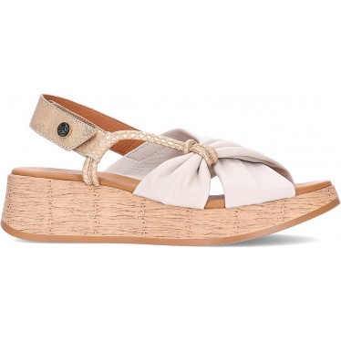Damensandale PAULA URBAN 33-416 OFF_PLATINO