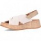 Damensandale PAULA URBAN 33-416 OFF_PLATINO