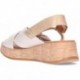 Damensandale PAULA URBAN 33-416 OFF_PLATINO