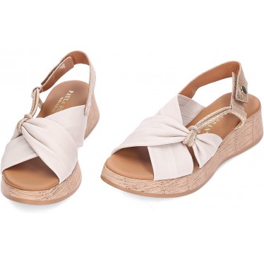 Damensandale PAULA URBAN 33-416 OFF_PLATINO