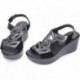 Damensandale PAULA URBAN 31-786 NEGRO