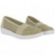 Doctor Cutillas 38474 Damen-Loafer mit gestanzten Blumen PLATINO