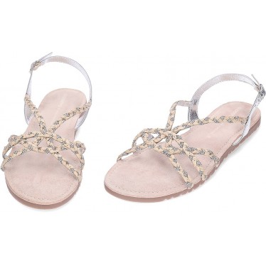 GIOSEPPO Wiota 75092 flache Sandalen BEIGE