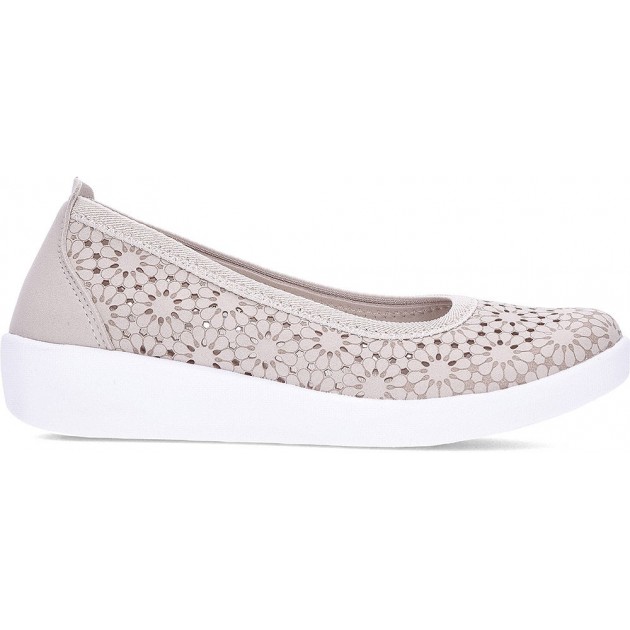 Damenballerinas DOCTOR CUTILLAS 38473 PLATINO Damenballerinas DOCTOR CUTILLAS 38473 PLATINO