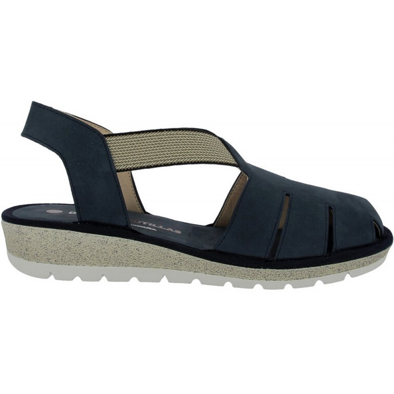 Doctor Cutillas 35336 Damen-Krabbensandale mit Gummizug MARINO
