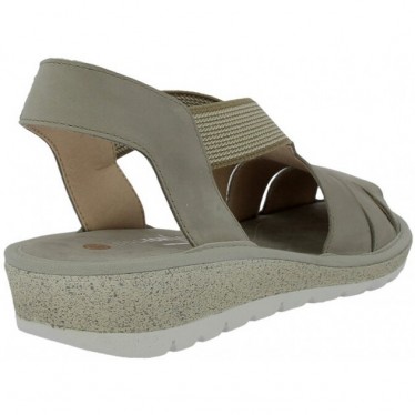 Doctor Cutillas 35336 Damen-Krabbensandale mit Gummizug TAUPE