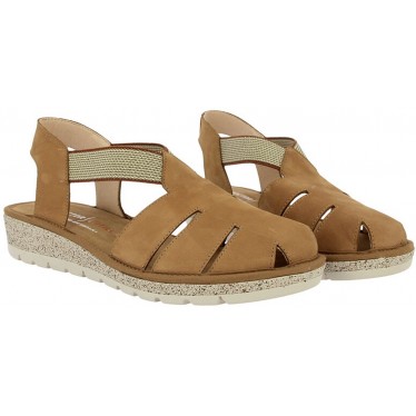 Doctor Cutillas 35336 Damen-Krabbensandale mit Gummizug CUERO