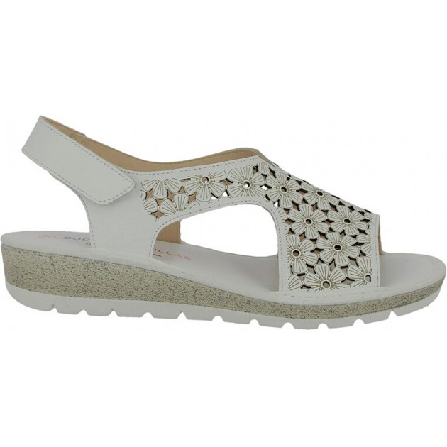 Doctor Cutillas 35334 Floral Chopped Damen Sandalen BLANCO Doctor Cutillas 35334 Floral Chopped Damen Sandalen BLANCO