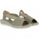 Doctor Cutillas 35413 Elastische Damensandalen TAUPE