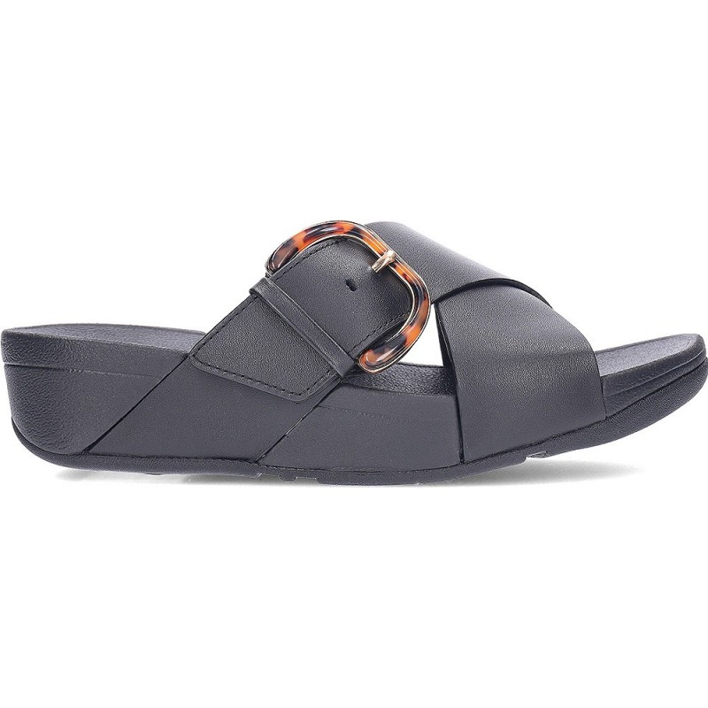 FITFLOP Lulu Resin JE8 Sandalen ALL_BLACK