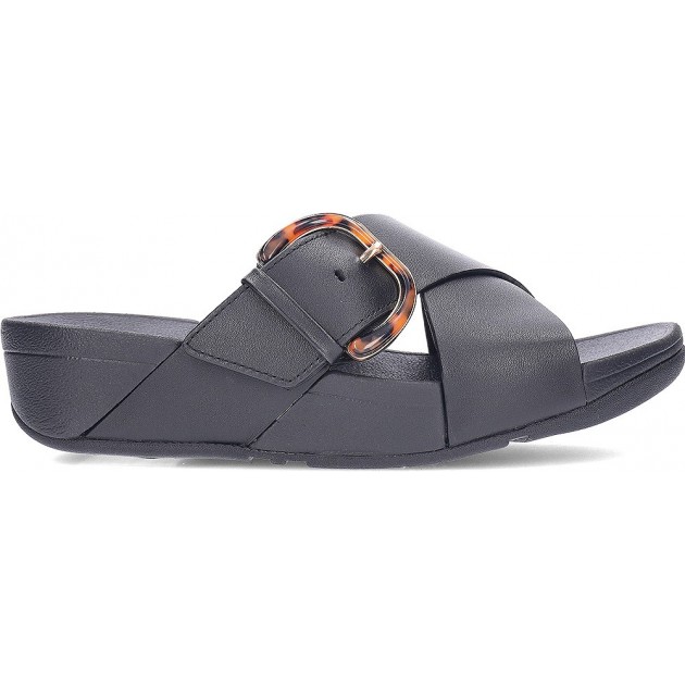 FITFLOP Lulu Resin JE8 Sandalen ALL_BLACK FITFLOP Lulu Resin JE8 Sandalen ALL_BLACK
