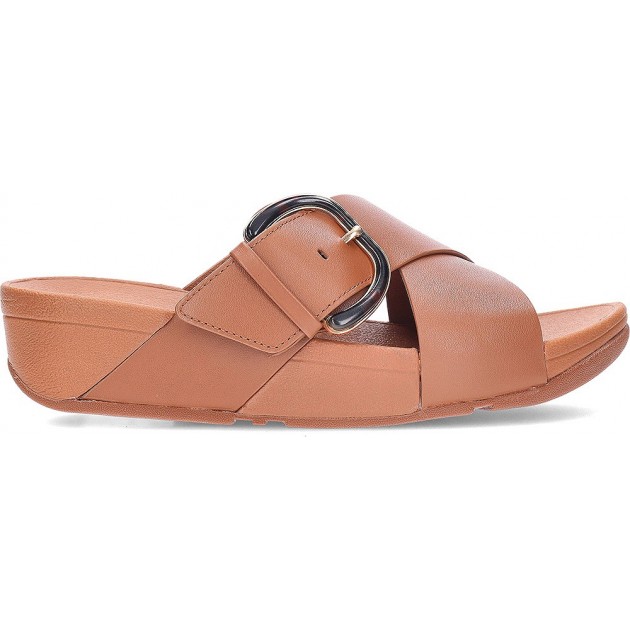 FITFLOP Lulu Resin JE8 Sandalen DEEP_TAN FITFLOP Lulu Resin JE8 Sandalen DEEP_TAN