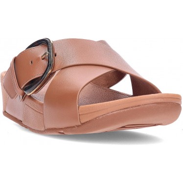 FITFLOP Lulu Resin JE8 Sandalen DEEP_TAN