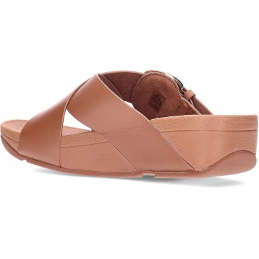 FITFLOP Lulu Resin JE8 Sandalen DEEP_TAN