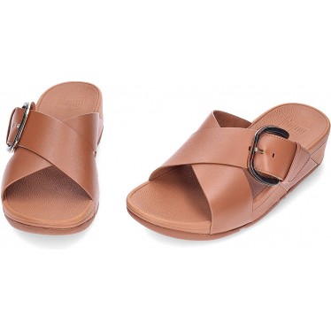 FITFLOP Lulu Resin JE8 Sandalen DEEP_TAN