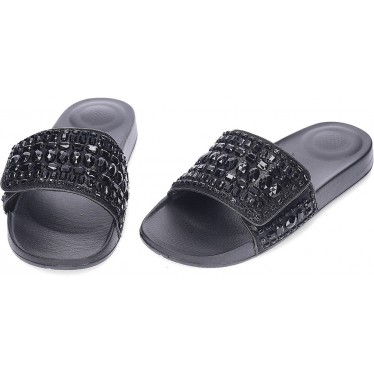 FITFLOP Multi Crystal Pool JB1 Damen Sandalen ALL_BLACK