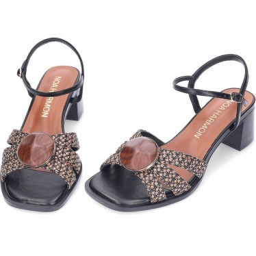 NOA HARMON Carmen 9968-67 Sandale mit Absatz BLACK_CUERO