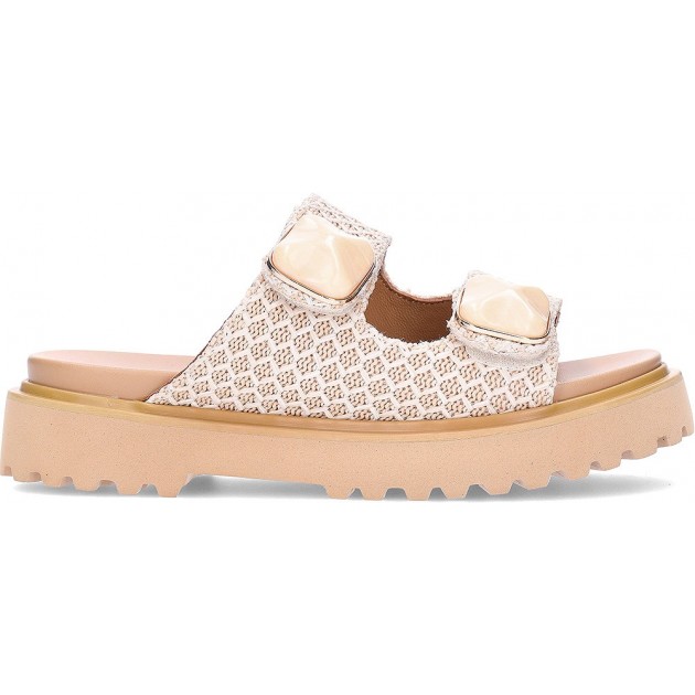 NOA HARMON Vila 9969-10 Damen Sandalen BEIGE NOA HARMON Vila 9969-10 Damen Sandalen BEIGE