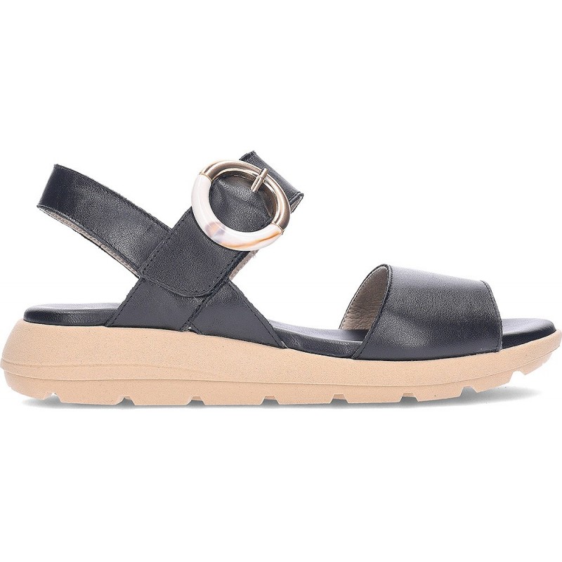 FLUCHOS Gandia D9468 Damensandale NEGRO