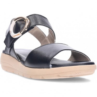 FLUCHOS Gandia D9468 Damensandale NEGRO