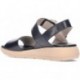 FLUCHOS Gandia D9468 Damensandale NEGRO