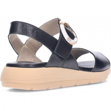 FLUCHOS Gandia D9468 Damensandale NEGRO