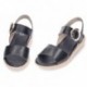 FLUCHOS Gandia D9468 Damensandale NEGRO