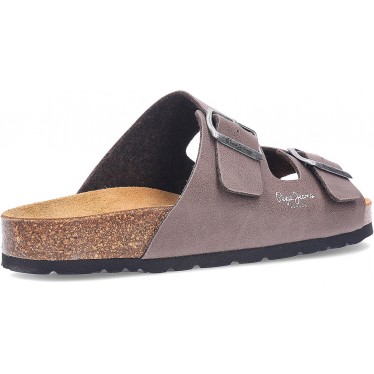 PEPE JEANS Double Chicago PMS90110 Herren Sandalen BROWN