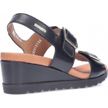 MEPHISTO YSABEL Ledersandalen BLACK