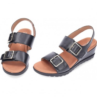 MEPHISTO YSABEL Ledersandalen BLACK